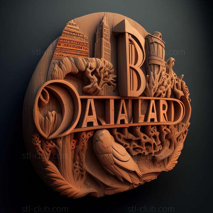 3D model Oakland California (STL)